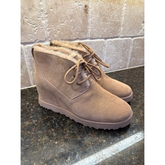 Ugg Shoes - UGG Classic Femme Lace Bootie Chestnut NEW Size 8.5